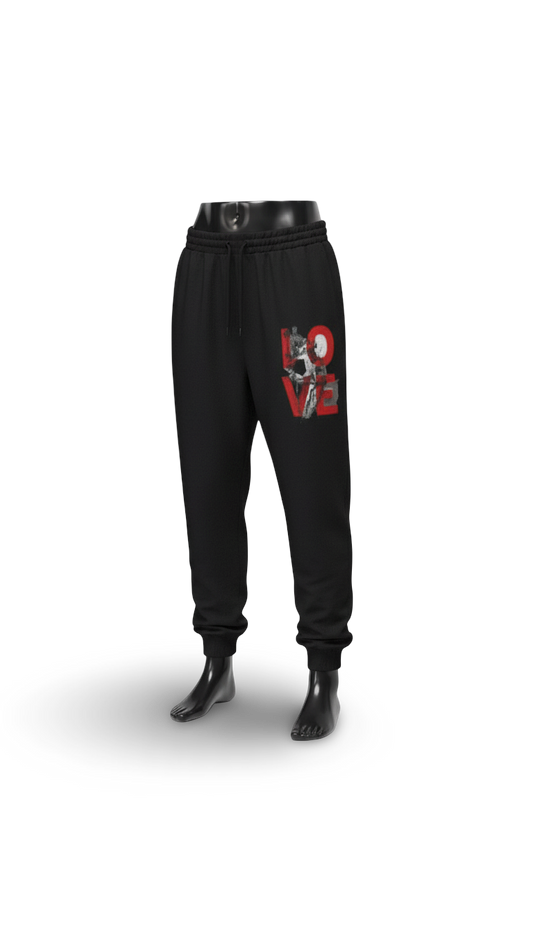 Love Harem Sports Pants Black