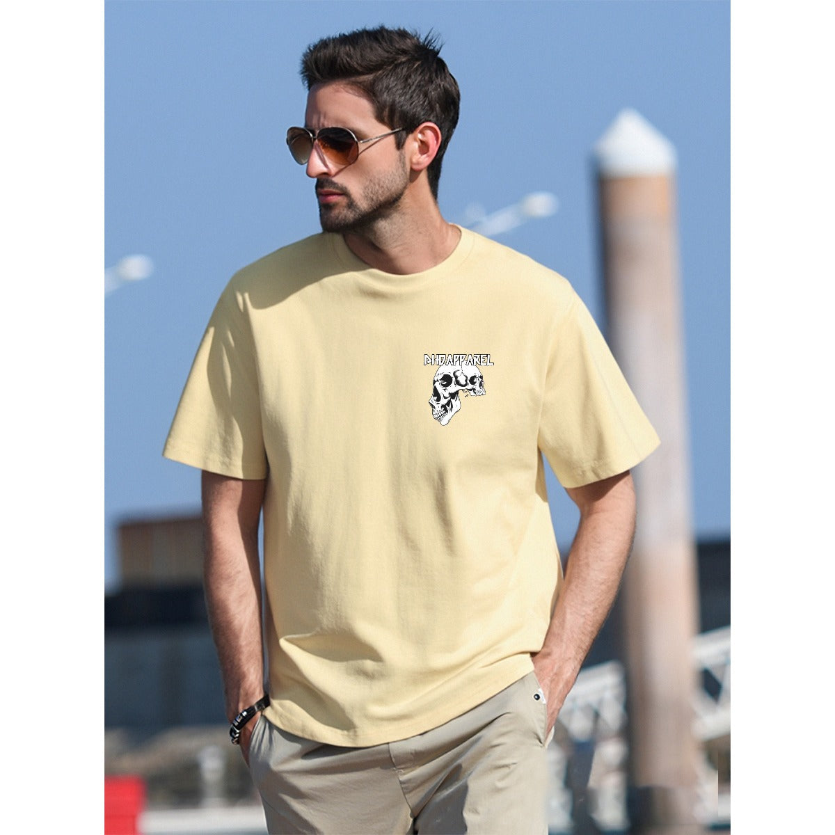 dhdapparel Men's T-Shirt  For The USA|180GSM (Free Shipping Within USA) DTF