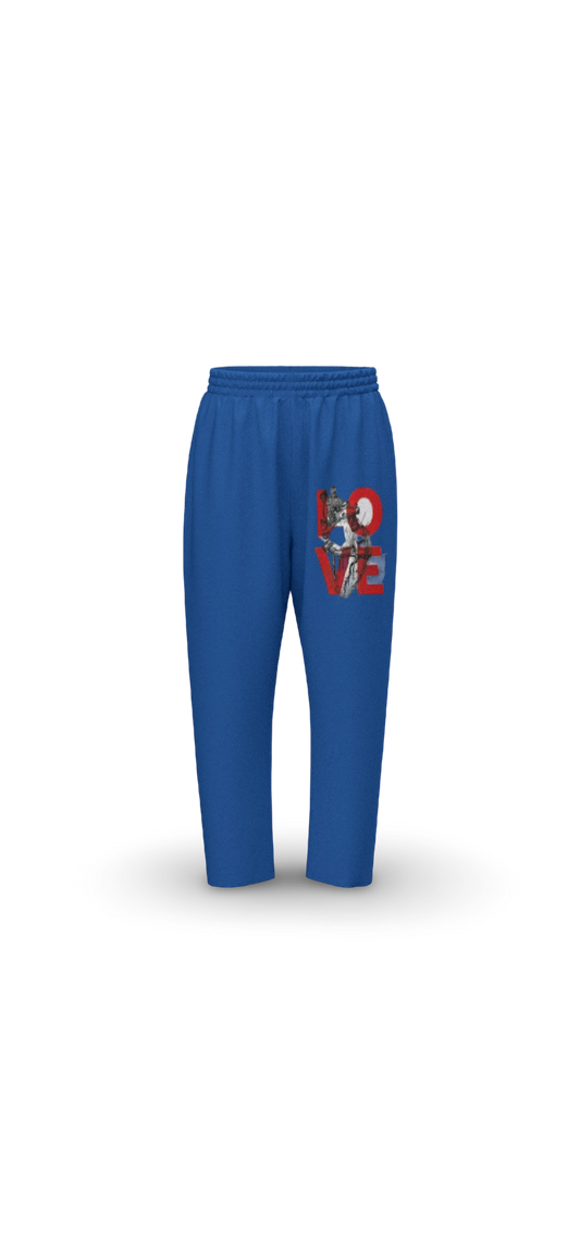 LOVE Harem Sports Pants BLUE